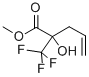 2-HYDROXY-2-TRIFLUOROMETHYL-PENT-4-ENOIC ACID METHYL ESTER 结构式