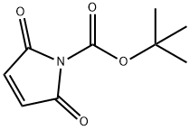 1H-Pyrrole-1-carboxylic acid, 2,5-dihydro-2,5-dioxo-, 1,1-diMethylethyl ester 结构式