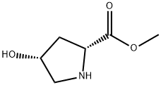顺式-4-羟基-D-脯氨酸甲酯 结构式