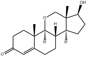 11-oxatestosterone 结构式