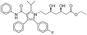 阿托伐他汀乙酯 结构式