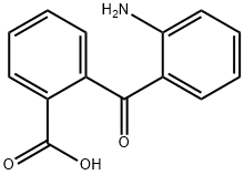 2'-氨基二苯酮-2-羧酸 结构式