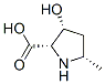 L-Proline, 3-hydroxy-5-methyl-, (2alpha,3alpha,5alpha)- (9CI) 结构式