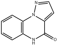 Pyrazolo[1,5-a]quinoxalin-4(5H)-one (6CI) 结构式