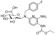 FLUPIRTINE-N6-Β-D-GLUCURONIDE 结构式