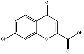 7-氯-4-氧代-4H-色烯-2-羧酸 结构式