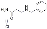 3-(苄氨基)丙酰胺盐酸盐 结构式