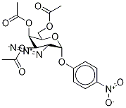 3,4,6-Tri-O-acetyl-p-Nitrophenyl 2-Azido-2-deoxy-α-D-galactopyranoside 结构式