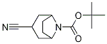 exo-8-Boc-3-cyano-8-azabicyclo[3.2.1]octane 结构式