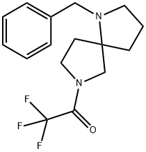 Ethanone, 2,2,2-trifluoro-1-[1-(phenylMethyl)-1,7-diazaspiro[4.4]non-7-yl]-