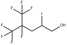 4,5,5,5-TETRAFLUORO-4-TRIFLUOROMETHYL-2-IODOPENTAN-1-OL 结构式