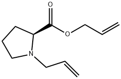 L-Proline, 1-(2-propenyl)-, 2-propenyl ester 结构式