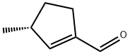 1-Cyclopentene-1-carboxaldehyde, 3-methyl-, (R)- (9CI) 结构式