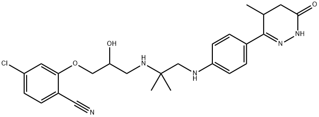 Oberadilol 结构式