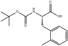 BOC-L-2-甲基苯丙氨酸 结构式