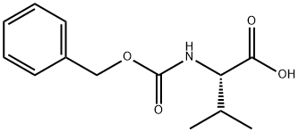 CBZ-L-缬氨酸 结构式