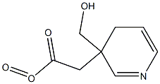 ACETIC ACID 1-OXY-PYRIDIN-3-YLMETHYL ESTER 结构式