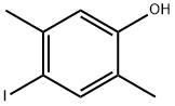 4-碘-2,5-二甲基苯酚 结构式