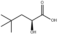 (S)-2-羟基-4,4-二甲基戊酸 结构式