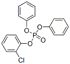 Phosphoric acid 2-chlorophenyldiphenyl ester 结构式