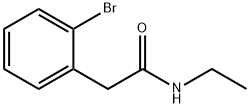 ETHYL 2-(2-BROMOPHENYL)ACETAMIDE 结构式