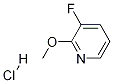 3-FLUORO-2-METHOXYPYRIDINE, HCL 结构式
