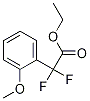 2,2-二氟-2-(2-甲氧基苯基)乙酸乙酯 结构式