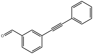 3-苯基乙炔苯甲醛 结构式