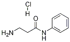 3-氨基-N-苯基丙酰胺盐酸盐 结构式