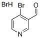 4-溴-3-吡啶甲醛溴酸盐 结构式