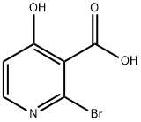 2-Bromo-4-hydroxypyridine-3-carboxylic acid 结构式
