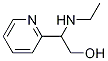 2-(ETHYLAMINO)-2-(PYRIDIN-2-YL)ETHANOL 结构式
