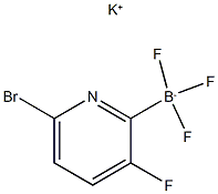 Potassium 6-bromo-3-fluoropyridine-2-trifluoroborate 结构式