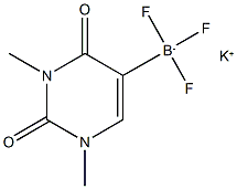 1,3-DIMETHYLURACIL-5-TRIFLUOROBORATE POTASSIUM SALT 结构式