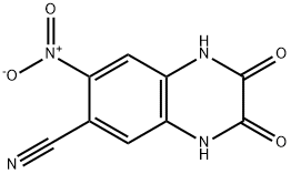 6-氰基-7-硝基喹喔啉-2,3-二酮 结构式