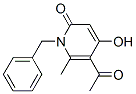 2(1H)-Pyridone, 5-acetyl-1-benzyl-4-hydroxy-6-methyl- 结构式