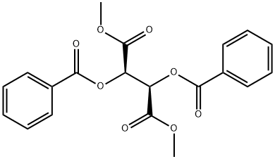 Butanedioic acid, 2,3-bis(benzoyloxy)-, diMethyl ester, [R-(R*,R*)]- 结构式