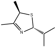 Thiazole, 2,5-dihydro-4,5-dimethyl-2-(1-methylethyl)-, trans- (9CI) 结构式
