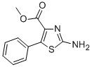 METHYL 2-AMINO-5-PHENYL-1,3-THIAZOLE-4-CARBOXYLATE 结构式