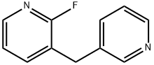 Pyridine, 2-fluoro-3-(3-pyridinylMethyl)- 结构式