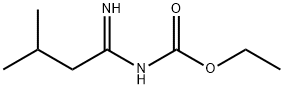 Carbamic  acid,  [(2-methylpropyl)carbonimidoyl]-,  ethyl  ester  (9CI) 结构式