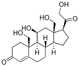 18,19-dihydroxycorticosterone 结构式