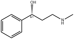 (R)-3-(甲氨基)-1-苯基丙醇 结构式