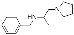 N-BENZYL-1-(1-PYRROLIDINYL)-2-PROPANAMINE 结构式
