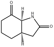 1H-Indole-2,7(3H,4H)-dione,tetrahydro-,cis-(9CI) 结构式