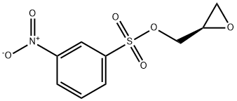 (R)-(+)-间硝基苯磺酸缩水甘油酯 结构式