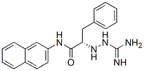 guanidinophenylalanine-2-naphthylamide 结构式