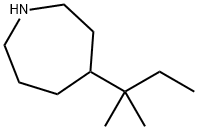 4-(叔戊基)氮杂环庚烷 结构式