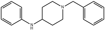 4-苯胺-1-苯甲基哌啶 结构式