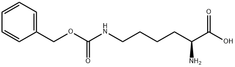 N6-Cbz-L-赖氨酸 结构式